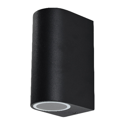 Aplique Negro De Pared Bidireccional Ip44 - Ixec Ix9804