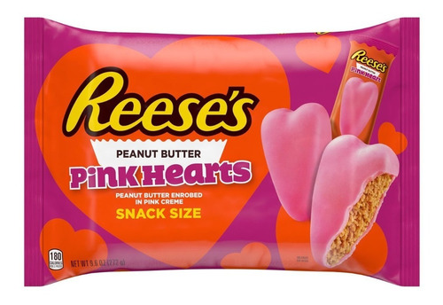 Reese's Corazones Rosa Edicion San Valentin 272g Americanos