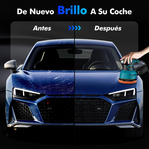 Pulidora Orbital,lostrain Rotativa 5 De 6velocidad Variable