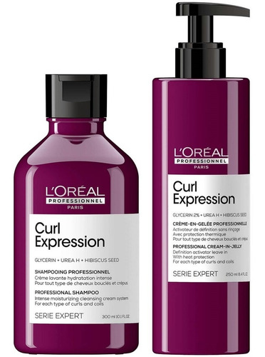 Champú+ Activador Para Cabello Crespo Loreal Curl Expression
