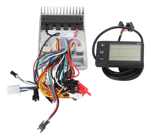 Kit De Controlador De Bicicleta Eléctrica 48v 60v 500w Lcd S