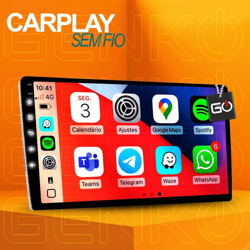 Multimidia Android Youtube New Tucson 2017-2023 Carplay 32gb