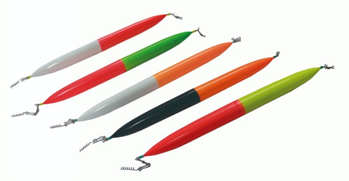 Boya Bigotera Mauri Plastica Armada 17.5cm  Pesca Pejerrey