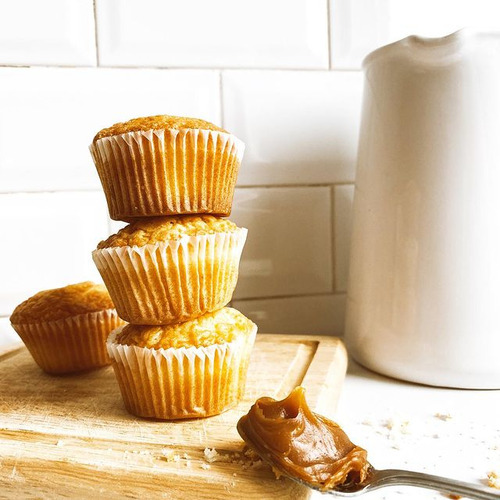 Madalenas Dulcypas Vainilla Con Dulce De Leche Caja X 10 Paq