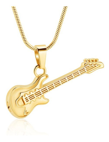 Joyería De Cremación De Guitarra Electrónica, CoLG Gold