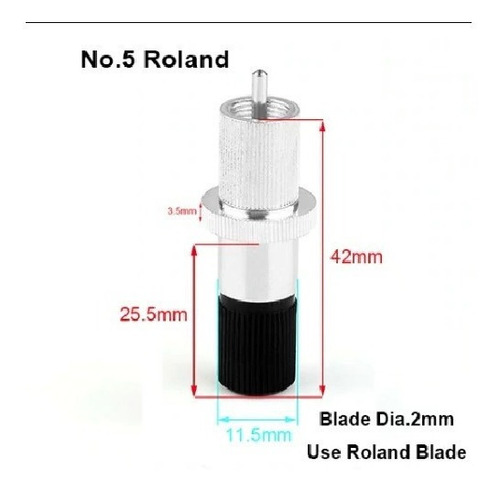 Kit Suporte Plotter Roland N5-roland + 5 Lâminas 2mm