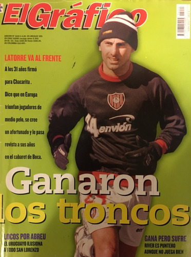 El Gráfico, N° 4220  Revista Fútbol Argentino, Cb