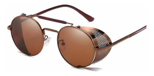 En Stock Abfa Shop Lentes Steampunk Retractil Marron Marron