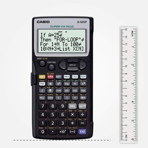 Casio Fx-5800p - Calculadora Programable