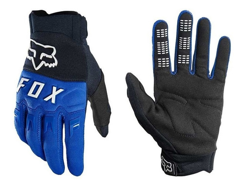 Imagem 8 de 8 de Luva Fox Dirtpaw Azul Ciclismo E Moto 21