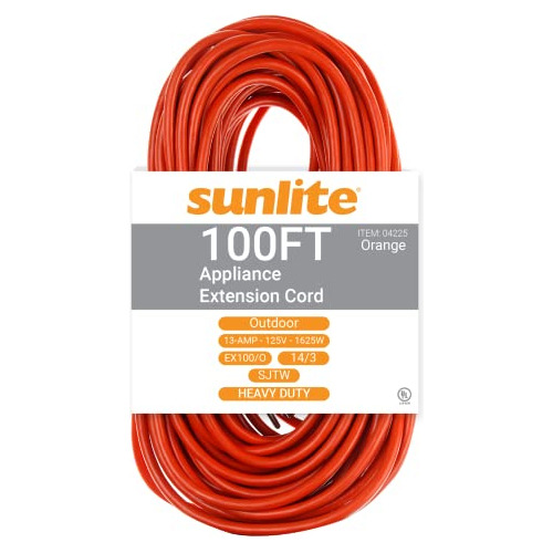 Sunlite 04225-su - Cable De Extensión Para Exteriores De 100