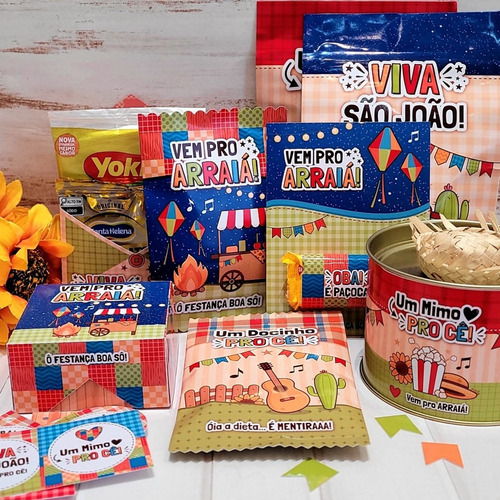 Arquivo Digital Kit Printable Festa Junina Zip