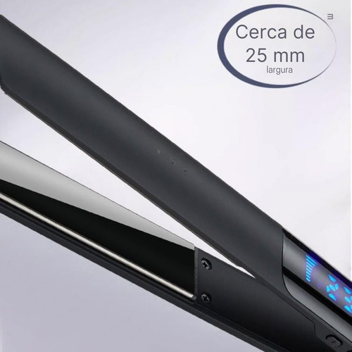 Prancha Cabelo Com Ajuste De Temperatura Bivolt Digital