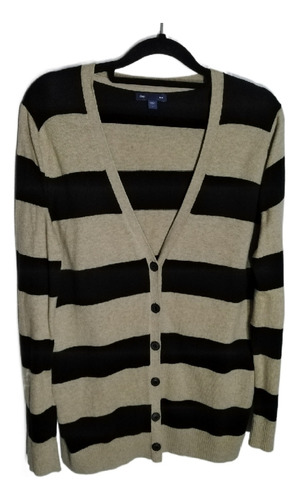 Saco Cardigan Gap Larguito Con Spandex Talle M 