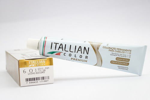 Tinta Itallian Color Coloração 6.0- Louro Escuro