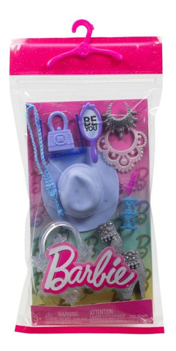 Barbie Acessórios Para Boneca Look Ice Glam - Mattel
