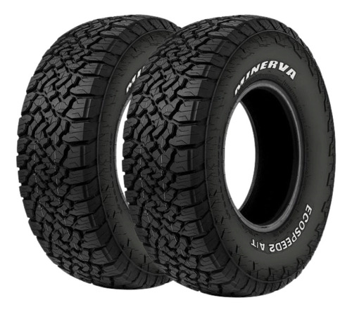 Kit 2x Pneu 265/70r17 Ecospeed 2 Owl Minerva 115t Aro R17