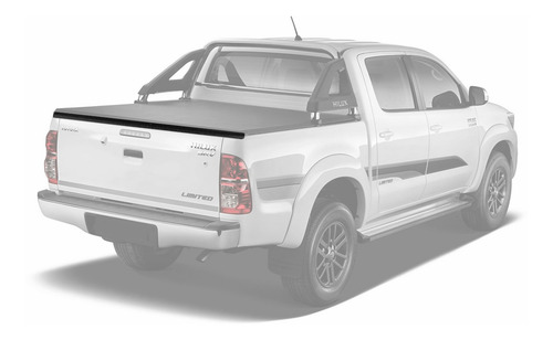 Imagem 6 de 6 de Protetor Borda Tampa Traseira Hilux 2005 2006 2007 2008 2009