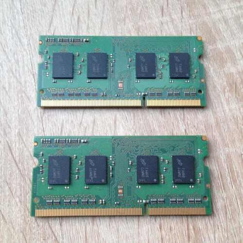Memorias 2 X 2 Gb Ddr3