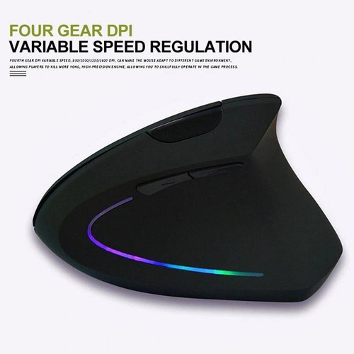Mouse Ergonomico Inalambrico 2,4g Vertical Recargable/m003