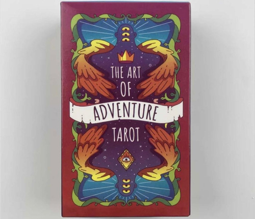 The Art Of Adventure Tarot 12x7cm Reimpresión Facsímil Guía 