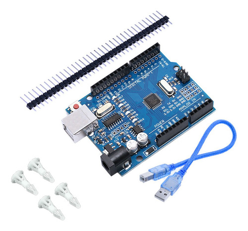 Uno R3 Smd Tecneu Con Cable Usb Compatible Con Ide Arduino