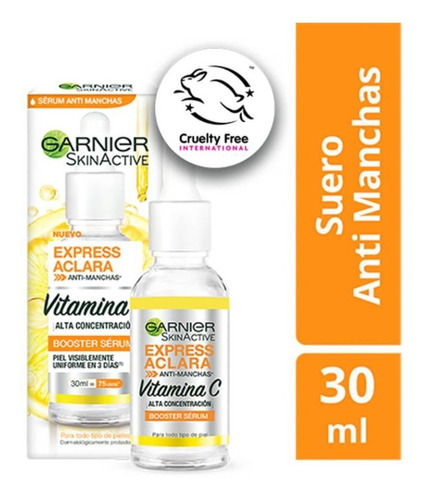 Booster Serum Anti Manchas Garnier Vitamina C Express Aclara