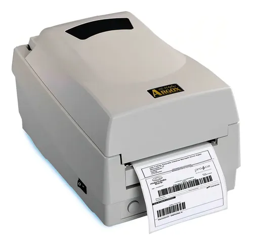 Impressora De Etiquetas E Código De Barras Argox Os-214 Plus Cor Branca 110V/220V