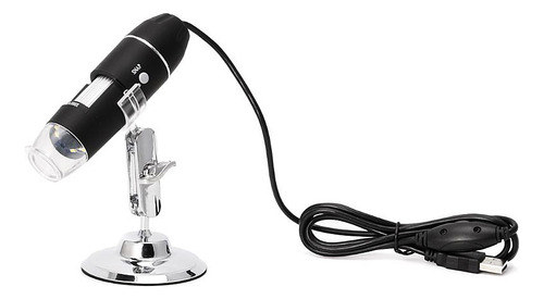 Microscópio Portátil Digital Usb 1600x Para Visualização Inr