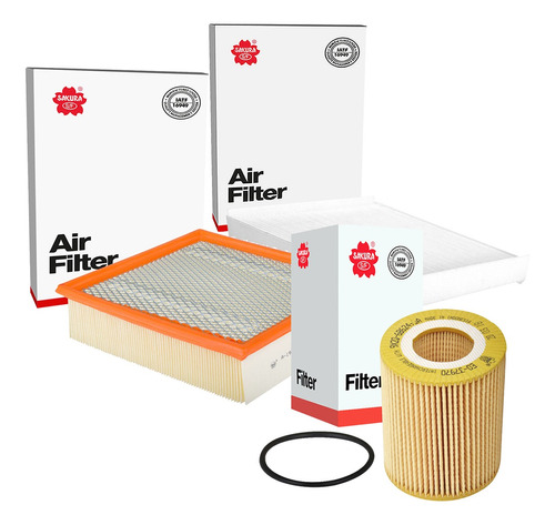 Kit Filtros Aceite Aire Cabina Ford F-150 3.0l V6 2021