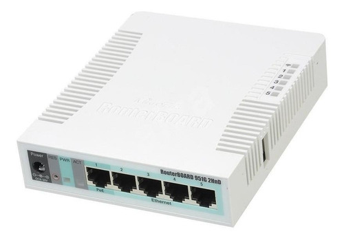Imagen 1 de 1 de Access point MikroTik RouterBOARD RB951G-2HnD blanco 100V/240V