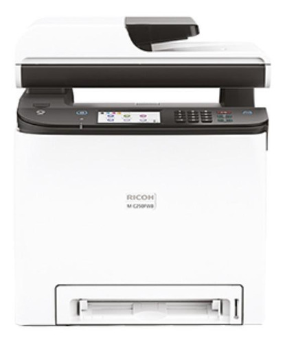Impresora a color multifunción Ricoh M C250FW con wifi blanca y negra 220V - 240V