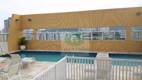 Imagem 1 de 26 de Apartamento Para Alugar, 50 M² Por R$ 2.300,00/mês - Campo Grande - Santos/sp - Ap5038