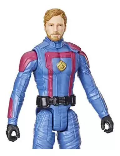 Boneco Guardiões Da Galáxia Vol. 3 F6660 Star Lord Hasbro