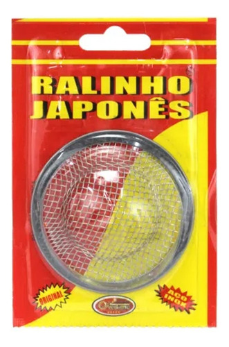 2 Ralo De Pia Tanque Lavatório Inox Japonês 7 Cm Padrão