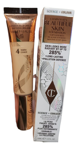 Base Charlotte Tilbury - Beautiful Skin Foundation Tono 4 Warm Chaud