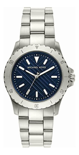 Reloj Michael Kors Mk9079 Everest De Acero Inoxidable En