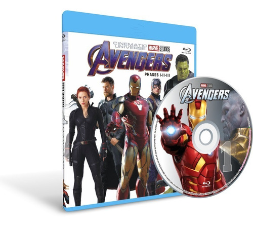 Avengers Coleccion Marvel 23 Peliculas Mkv 1080p Bluray Disc