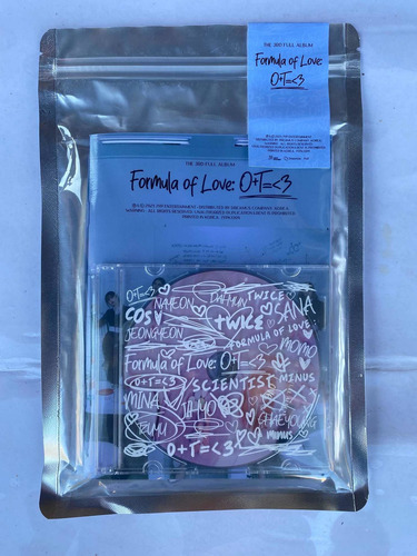 Album Twice Formula Of Love Result File Entrega Inmediata O+t=<3 (Usado)