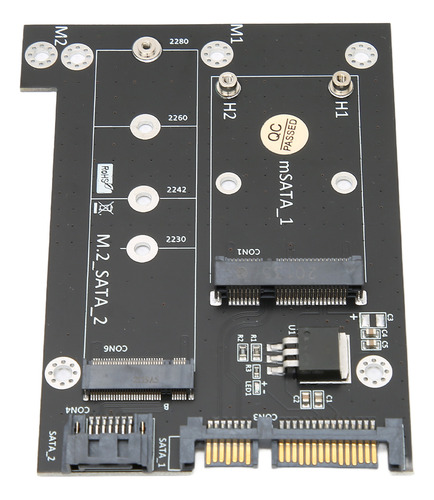 Tarjeta Adaptadora De Lector De Disco Duro Msata M.2 Ngff Ss