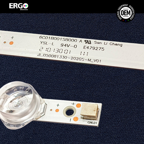 Kit De Luces Vizio V505-h19, V505-h9 (3 Tiras Y 8 Led) - Alu