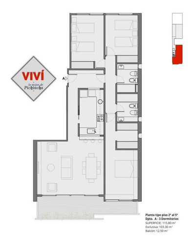 Imagen 4 de 12 de Departamento - Centro
