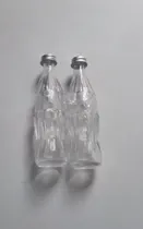 Comprar Par De Saleros De Vidrio Coca Cola Blanco