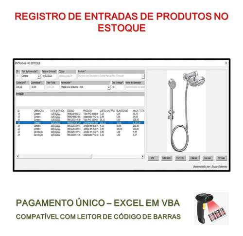 Imagem 4 de 7 de Sistema De Vendas Frente De Caixa Pdv, Estoque, Fluxo Caixa