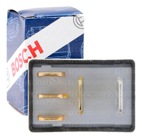 Pack X3 Mini Relay Bosch 12v 30a 5 Pines Rele