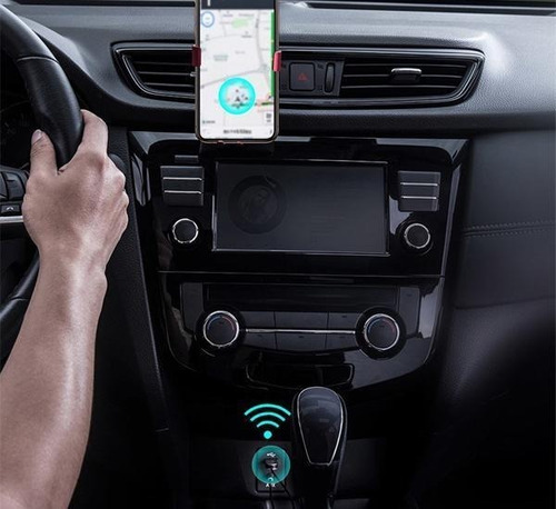 Imagen 4 de 7 de Receptor De Audio Bluetooth 5.0 Con Cable Auxiliar Baseus