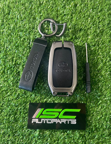 , Qc Llavero Metálico Funda Llave Toyota Hilux Sw4 Rav4 Srx
