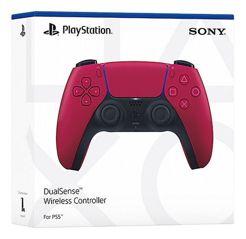 Control joystick inalámbrico Sony PlayStation DualSense CFI-ZCT1W cosmic red