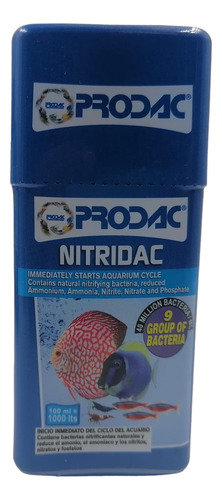Prodac Nitridac 100ml Bacteria Acuario Peces Pecera
