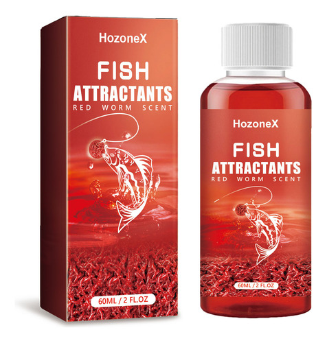 Worm Liquid Bait Fish Additive Fishing Lures 60ml